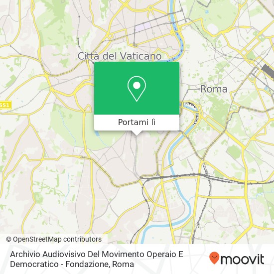 Mappa Archivio Audiovisivo Del Movimento Operaio E Democratico - Fondazione