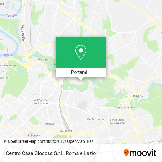 Mappa Centro Casa Giocosa S.r.l.