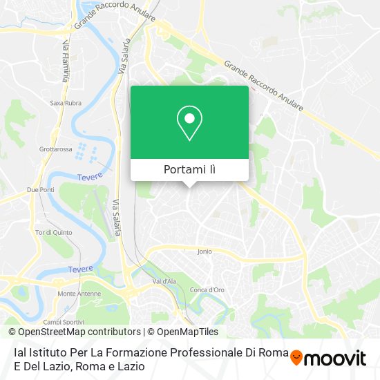 Mappa Ial Istituto Per La Formazione Professionale Di Roma E Del Lazio