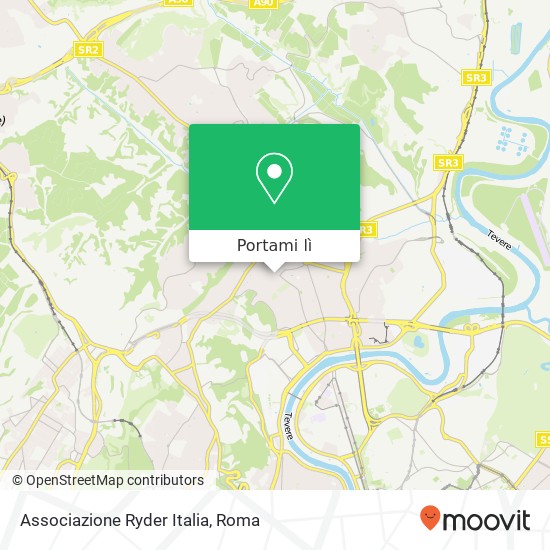 Mappa Associazione Ryder Italia