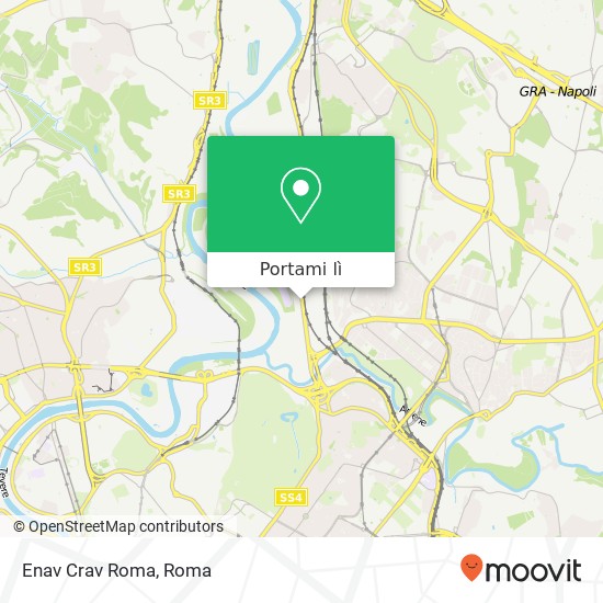 Mappa Enav Crav Roma