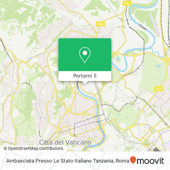 Mappa Ambasciata Presso Lo Stato Italiano Tanzania