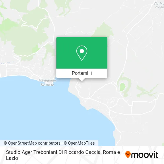Mappa Studio Ager Treboniani Di Riccardo Caccia