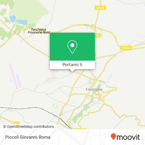 Mappa Piccoli Giovanni