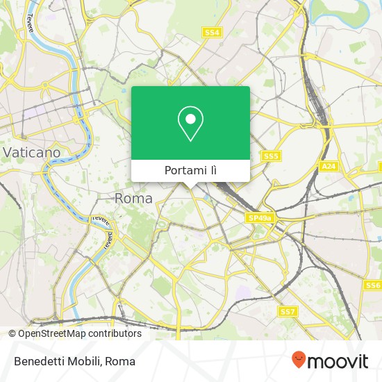 Mappa Benedetti Mobili