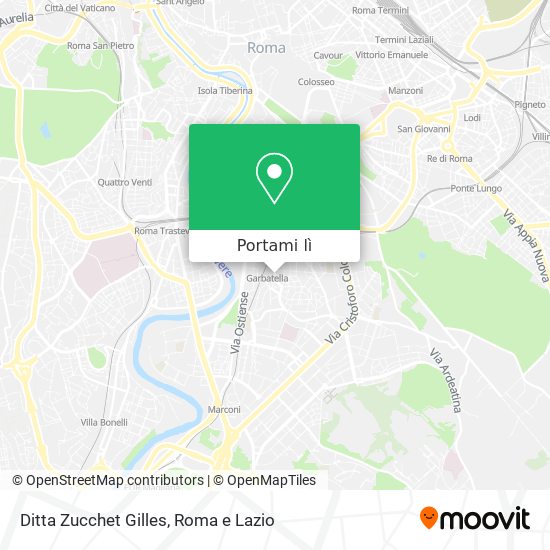 Mappa Ditta Zucchet Gilles