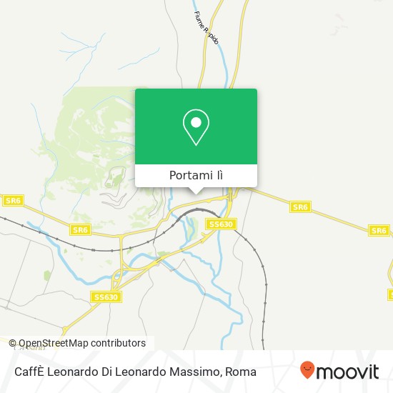 Mappa CaffÈ Leonardo Di Leonardo Massimo