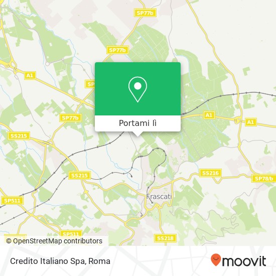 Mappa Credito Italiano Spa