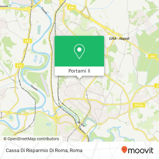 Mappa Cassa Di Risparmio Di Roma