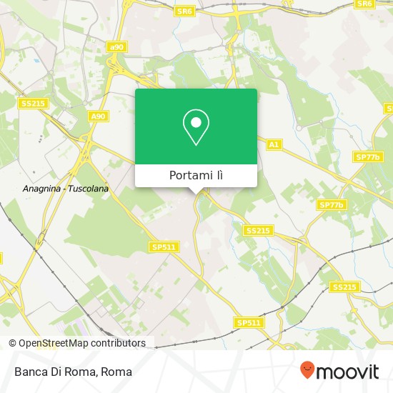 Mappa Banca Di Roma