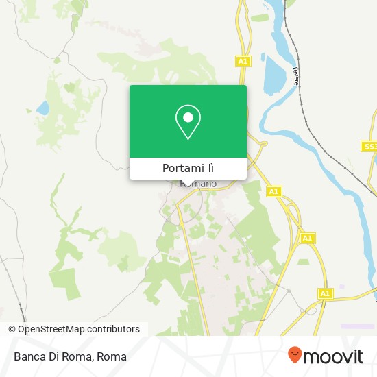 Mappa Banca Di Roma