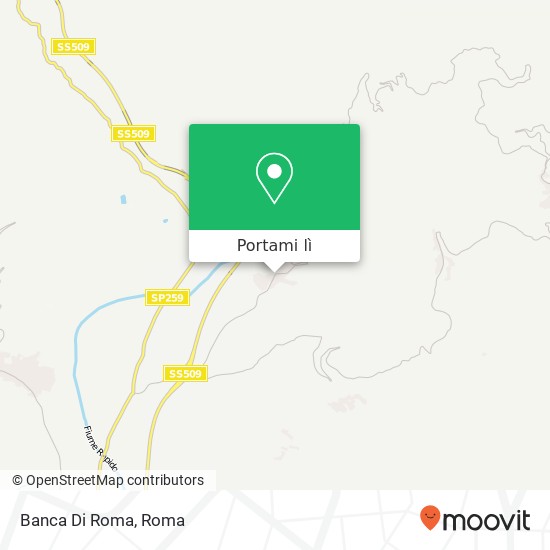 Mappa Banca Di Roma