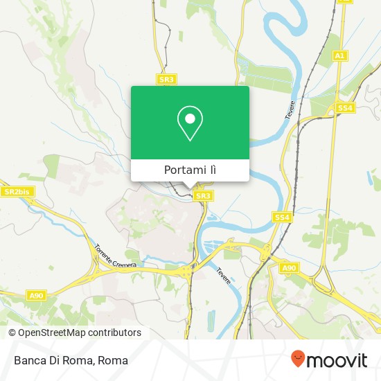 Mappa Banca Di Roma