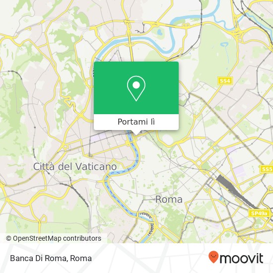 Mappa Banca Di Roma