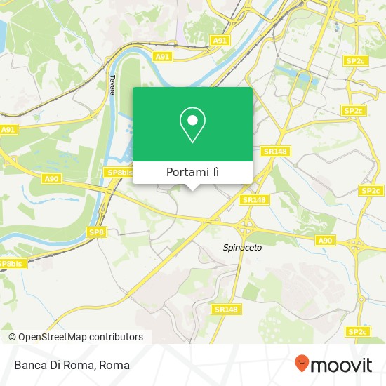 Mappa Banca Di Roma