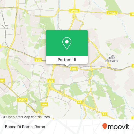 Mappa Banca Di Roma