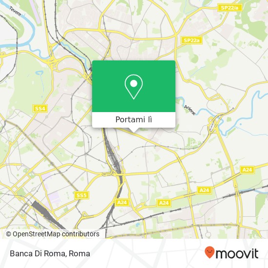 Mappa Banca Di Roma