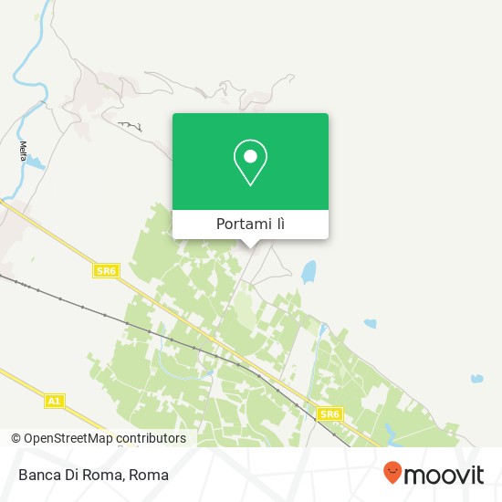 Mappa Banca Di Roma