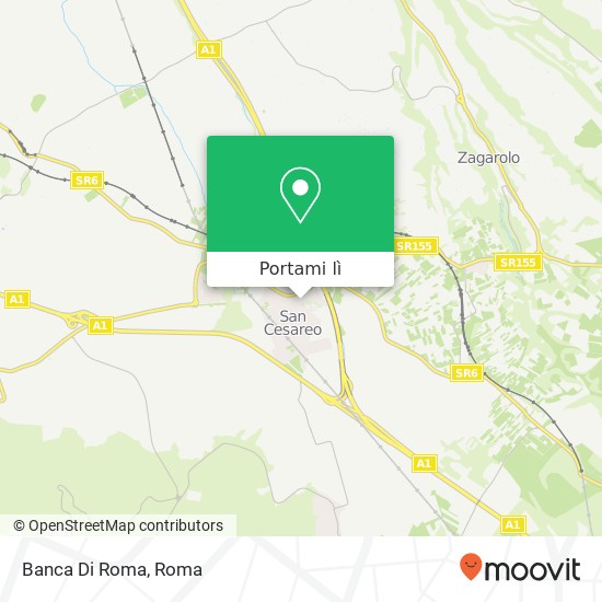 Mappa Banca Di Roma