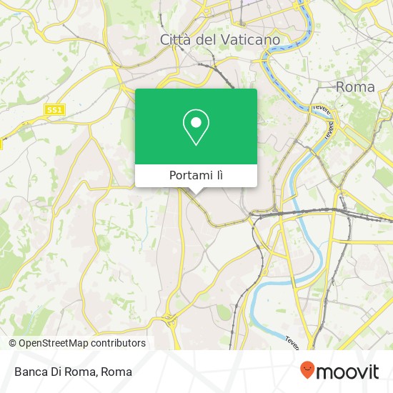 Mappa Banca Di Roma