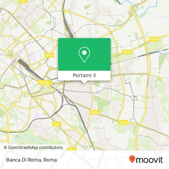 Mappa Banca Di Roma