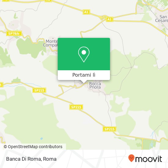 Mappa Banca Di Roma