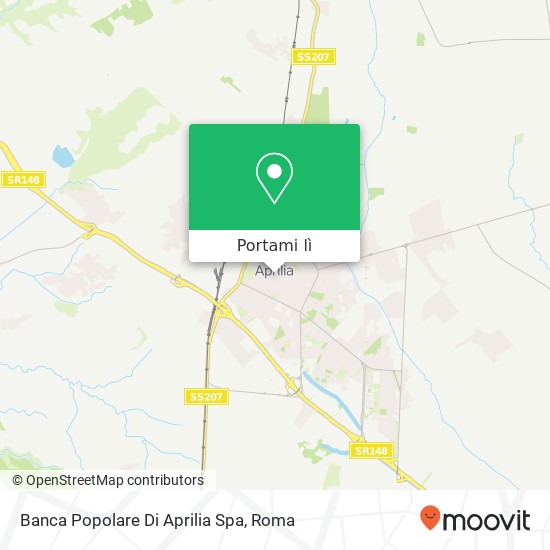 Mappa Banca Popolare Di Aprilia Spa