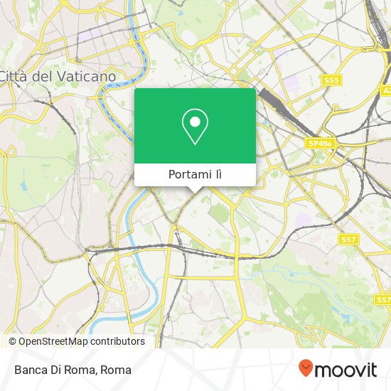 Mappa Banca Di Roma