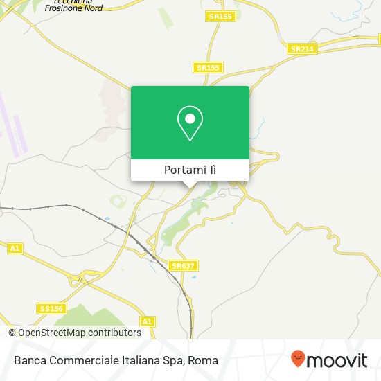 Mappa Banca Commerciale Italiana Spa