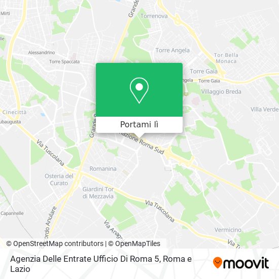 Mappa Agenzia Delle Entrate Ufficio Di Roma 5