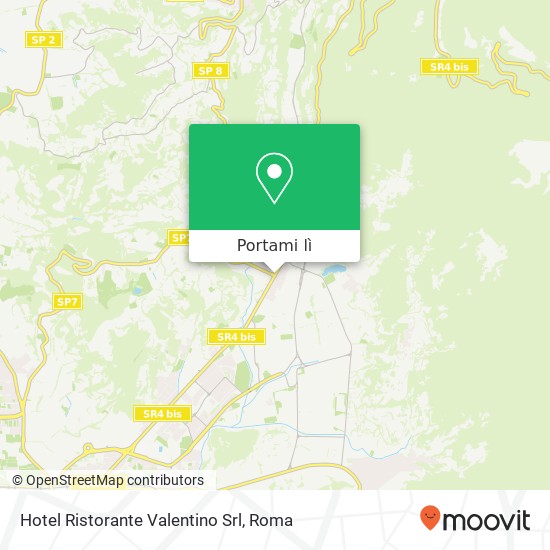 Mappa Hotel Ristorante Valentino Srl