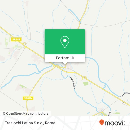 Mappa Traslochi Latina S.n.c.