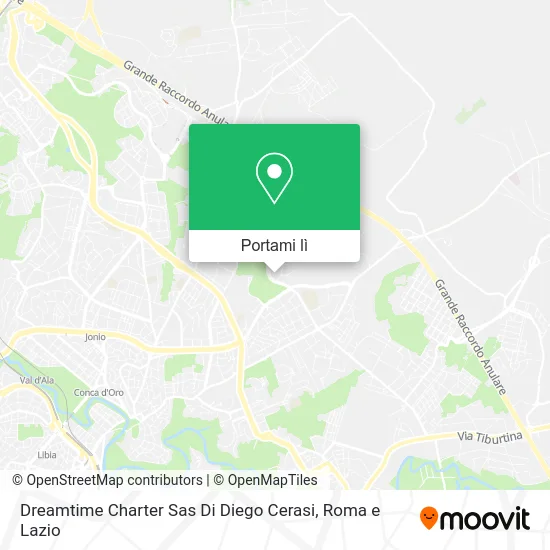 Mappa Dreamtime Charter Sas Di Diego Cerasi