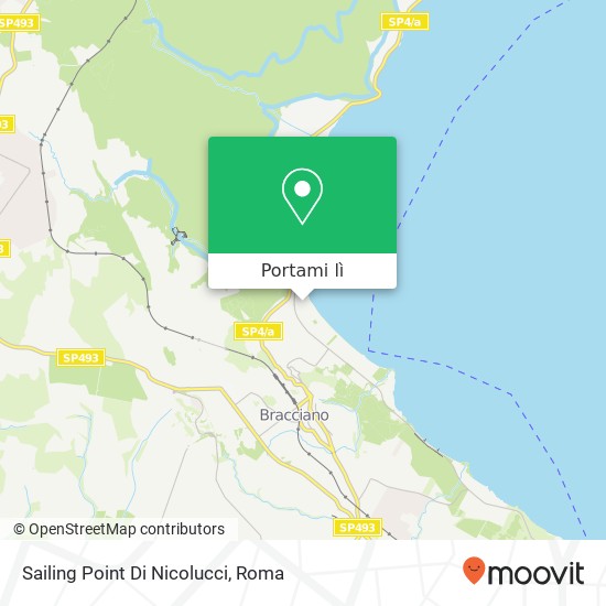 Mappa Sailing Point Di Nicolucci