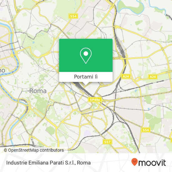 Mappa Industrie Emiliana Parati S.r.l.