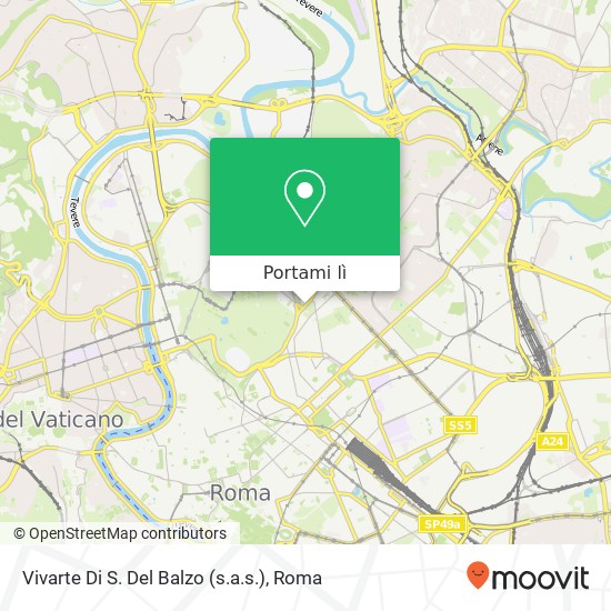 Mappa Vivarte Di S. Del Balzo (s.a.s.)