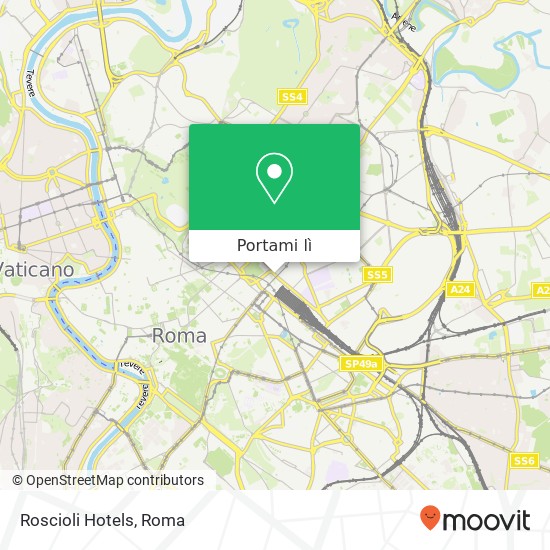 Mappa Roscioli Hotels