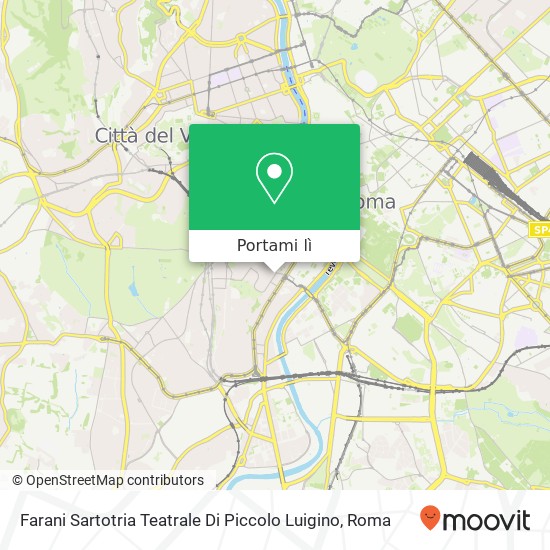 Mappa Farani Sartotria Teatrale Di Piccolo Luigino