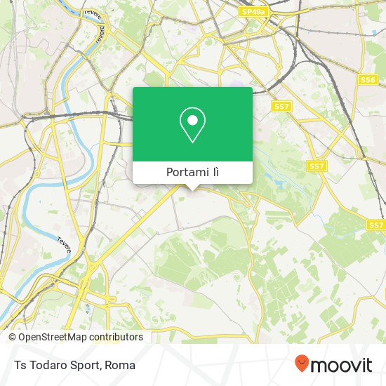 Mappa Ts Todaro Sport