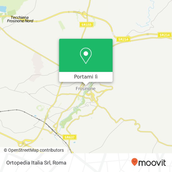 Mappa Ortopedia Italia Srl