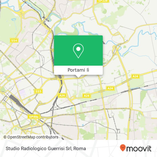 Mappa Studio Radiologico Guerrisi Srl