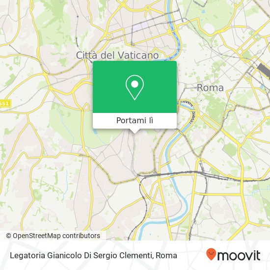 Mappa Legatoria Gianicolo Di Sergio Clementi