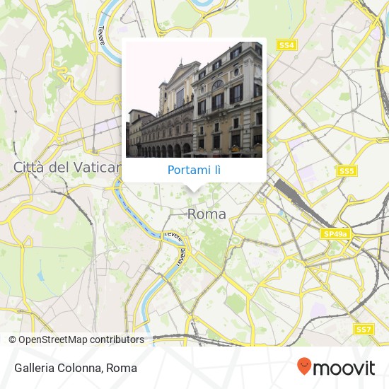 Mappa Galleria Colonna