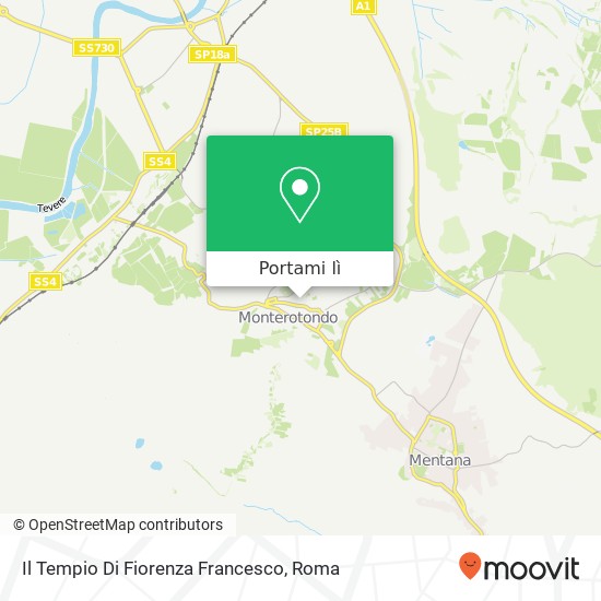 Mappa Il Tempio Di Fiorenza Francesco