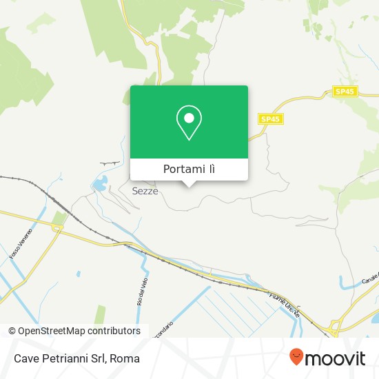 Mappa Cave Petrianni Srl