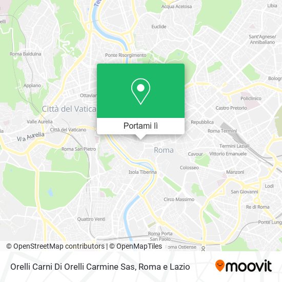 Mappa Orelli Carni Di Orelli Carmine Sas