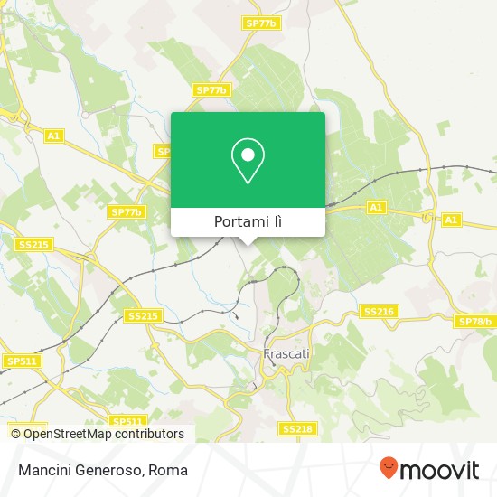Mappa Mancini Generoso