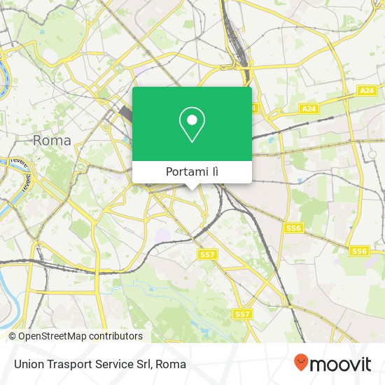 Mappa Union Trasport Service Srl