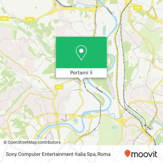 Mappa Sony Computer Entertainment Italia Spa