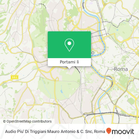 Mappa Audio Piu' Di Triggiani Mauro Antonio & C. Snc